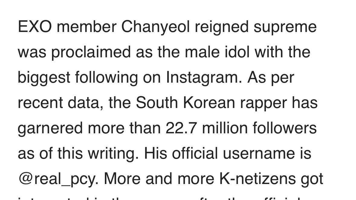 GOTEXOLOOKS's tweet photo. thinking about how chanyeol and jackson were the top two most followed idols on instagram in 2021 https://t.co/kim7e3VuiV