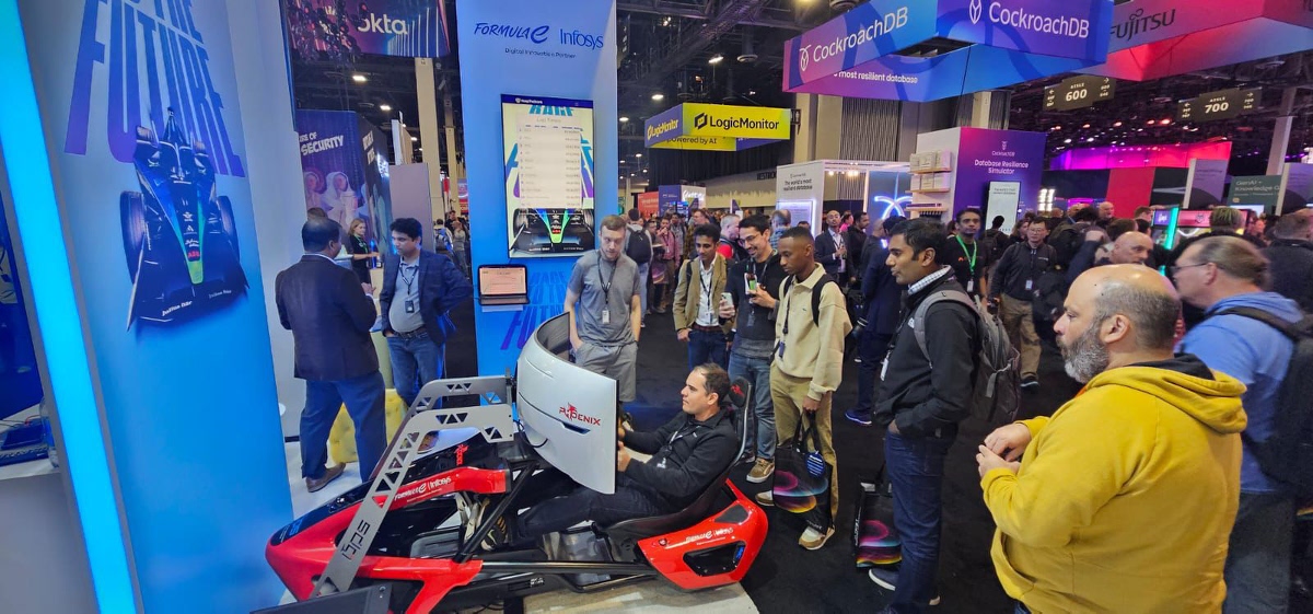 InfosysAmericas's tweet image. And so the re:Invent adventure begins! Visit Booth 338 to connect with the Infosys team and experience the thrill of our virtual race track. #InfosysCobalt #InfosysTopaz #AWSreInvent #InfyAtReInvent24 #AWS_Partners #EnterpriseAI