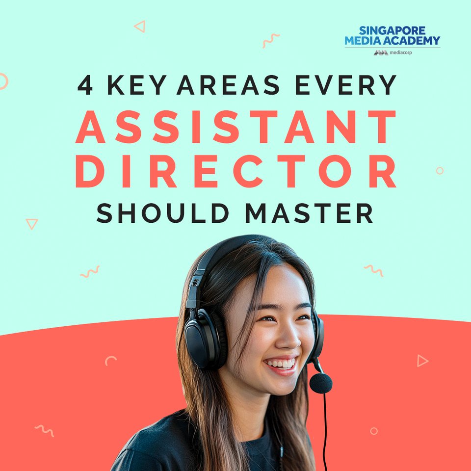 SMAsg's tweet photo. Acquire the essential skills to become a trained assistant director and learn to tackle production setbacks like a pro. Secure up to 95% SkillsFuture Funding. You can also tap on your SkillsFuture Credit. Seats are limited - secure your place today!  https://t.co/rRJqjP30ph https://t.co/DHhDfSMHDF