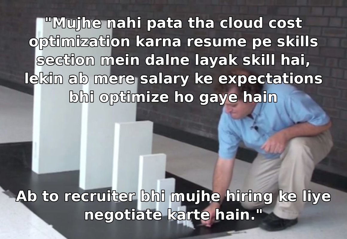 aryasoni98's tweet image. 📈 Cloud Cost Optimization Techniques
#CareerGrowth #FutureOfWork #CloudComputingJobs #CloudCostOptimization #ITCareerTips