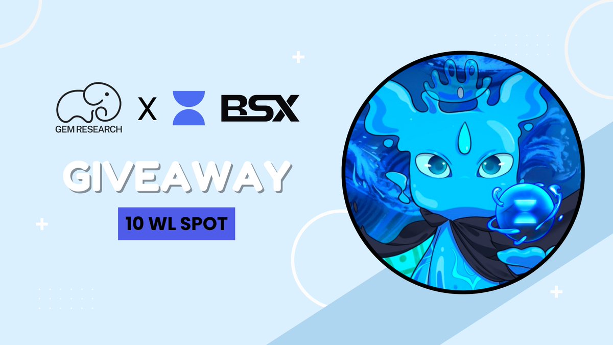 Gem Research x BSX Giveaway🎉

<a href="/bsx_labs/">Dash</a>  là một nền tảng Perp DEX đã kêu gọi thành công $6.2M từ các quỹ đầu tư lớn, họ sẽ phát hành <a href="/lilquidnft/">Lilquid 💦</a> trong thời gian tới với số lượng mint có giới hạn.

🎁 Phần thưởng: 10 WL Spot
⏲️ Thời gian: Sự kiện sẽ diễn
