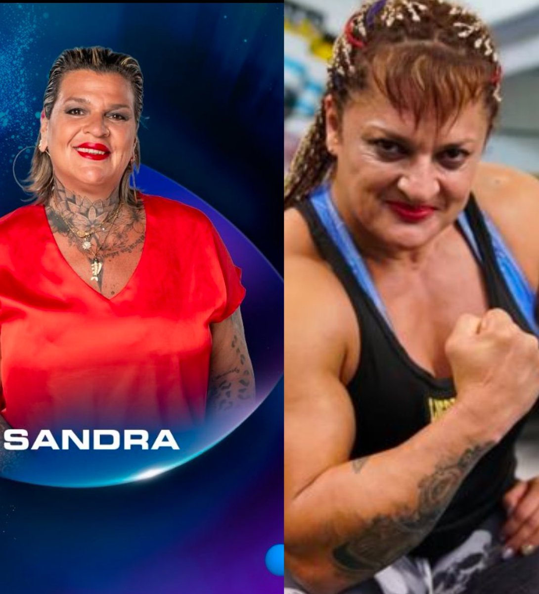 Elopidelatele's tweet photo. Sandra de gh es la hermana de La Locomotora https://t.co/yqH1s9oZX5