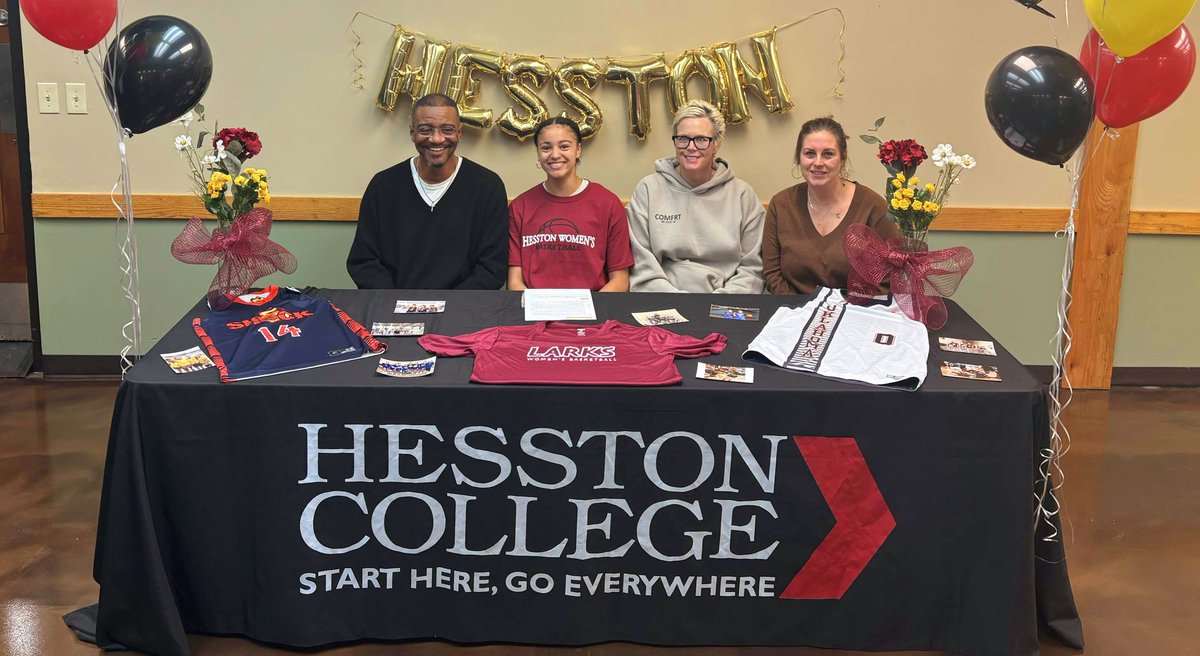 Congratulations to Olivia Linder, who will be playing basketball at <a href="/HesstonCollege/">Hesston College</a>! Not only did she receive a $10,000 scholarship to play ball, but more impressively, Olivia also earned a $15,000 presidential academic scholarship! Well deserved!