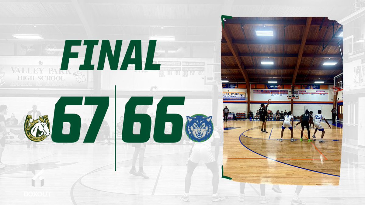 BaylessAD1's tweet photo. π¨π¨π¨
Broncho Basketball takes down the 1 Seed Kipp Wolves in the opening round of the Valley Park Tournament 67-66. They will take on the winner of Valmeyer and Bishop DuBourg Thursday at 5:00 PM in the semifinalsβββ
#BaylessALLIN
#BringTheStampede
π’π‘β«οΈπ΄π https://t.co/f6LuNzy7xI
