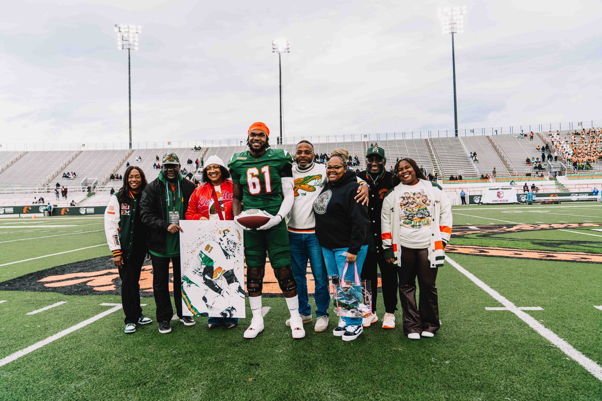 It really didn’t hit until that clock hit 0:00. Thank You To FAMU for giving me the best 3 seasons of my Career. 🐍