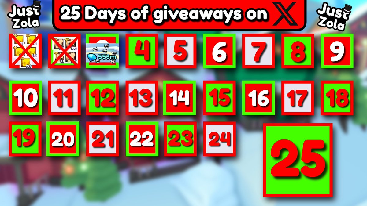 400,000,000 Diamond Giveaway!

Requirements:
Follow @SizzlesJellyQn &amp; <a href="/JustZola1/">Just_Zola</a> 
Reply with your Roblox username

4 Winners will be chosen in 15 Hours, GOODLUCK!
(100,000,000 per person)