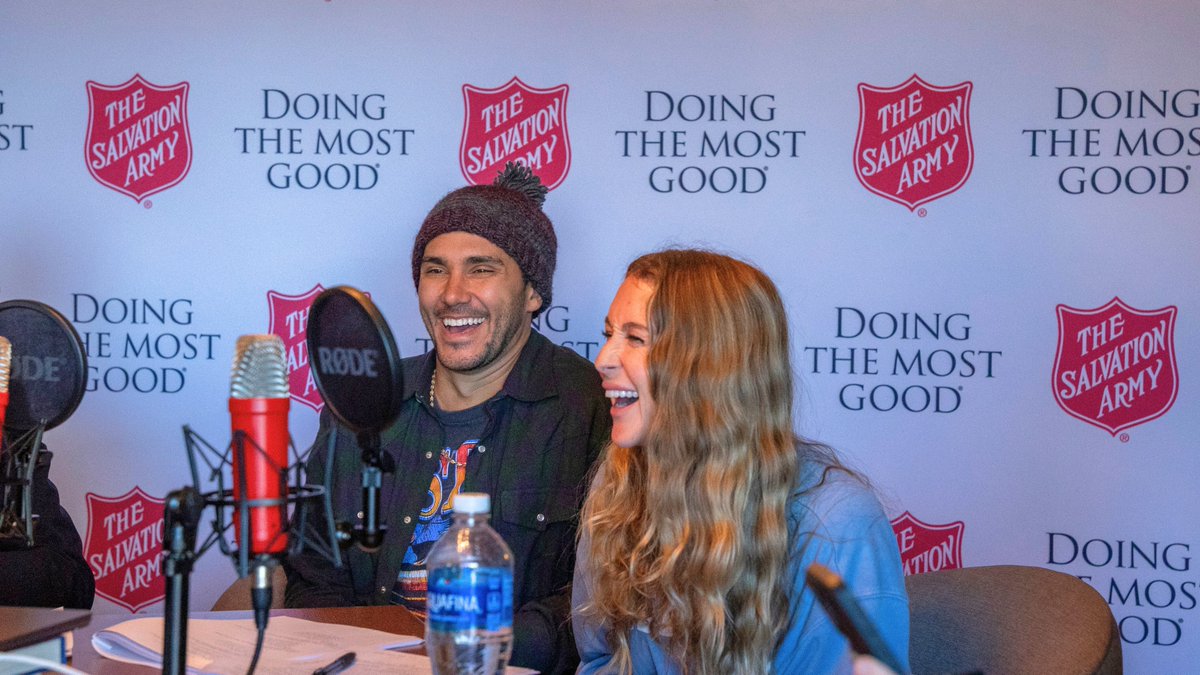 This morning, <a href="/TheCarlosPena/">Carlos PenaVega</a> and <a href="/alexavega/">Alexa PenaVega</a> joined us to highlight #GivingTuesday and The Salvation Army's impact nationwide. We're grateful for their support and excited for their new film premiering December 14 on Great American Family!
#givingseason #doingthemostgood