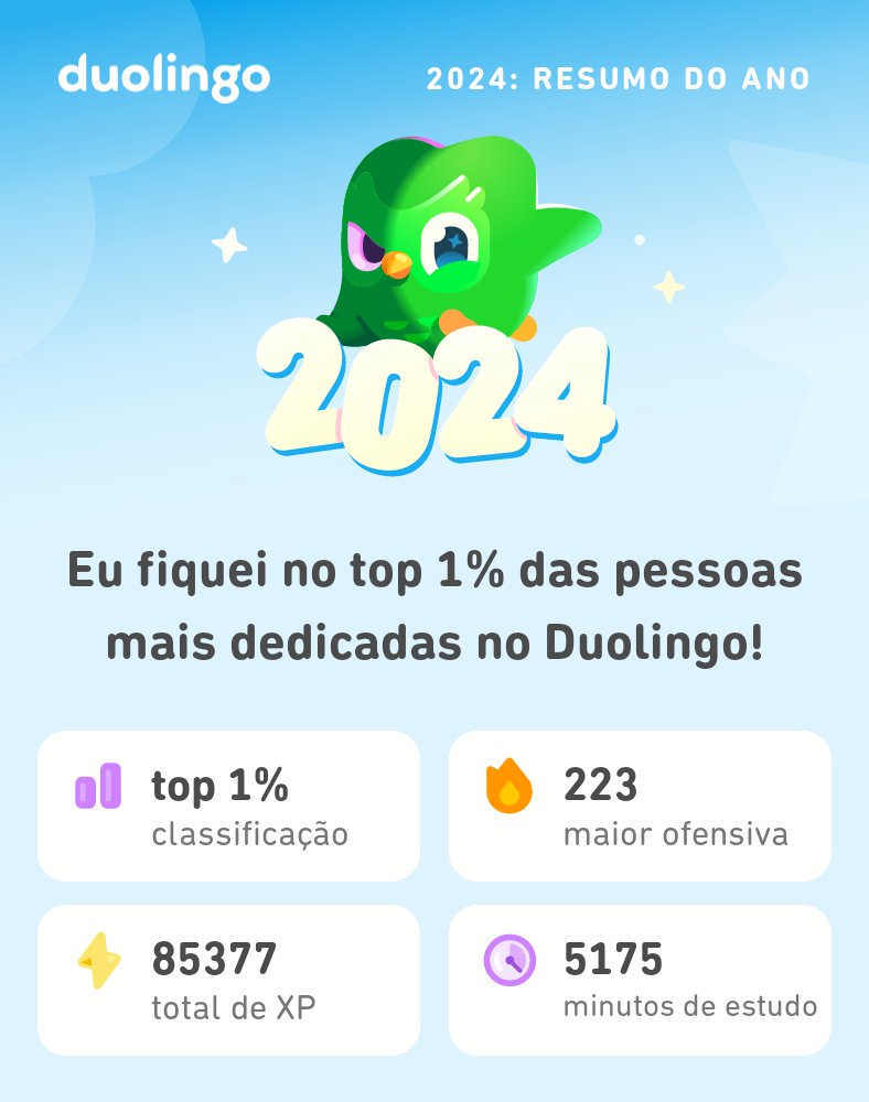 SenLightning's tweet image. 2024! #Duolingo365