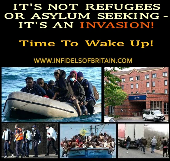 IOBOFFICIAL's tweet image. IT'S  NOT  REFUGEES  OR  ASYLUM  SEEKING - IT'S  AN  INVASION! #tory #brexit #NoDealBrexit #NoEU #PostBrexitBritain #WTO #nigelfarage #ukip #brino #brexitinnameonly #brexitfarce #globalist #invasion #NWO
@KensingtonRoyal @RoyalFamily
@DonaldJTrumpJr lbc.co.uk/news/britain-f…