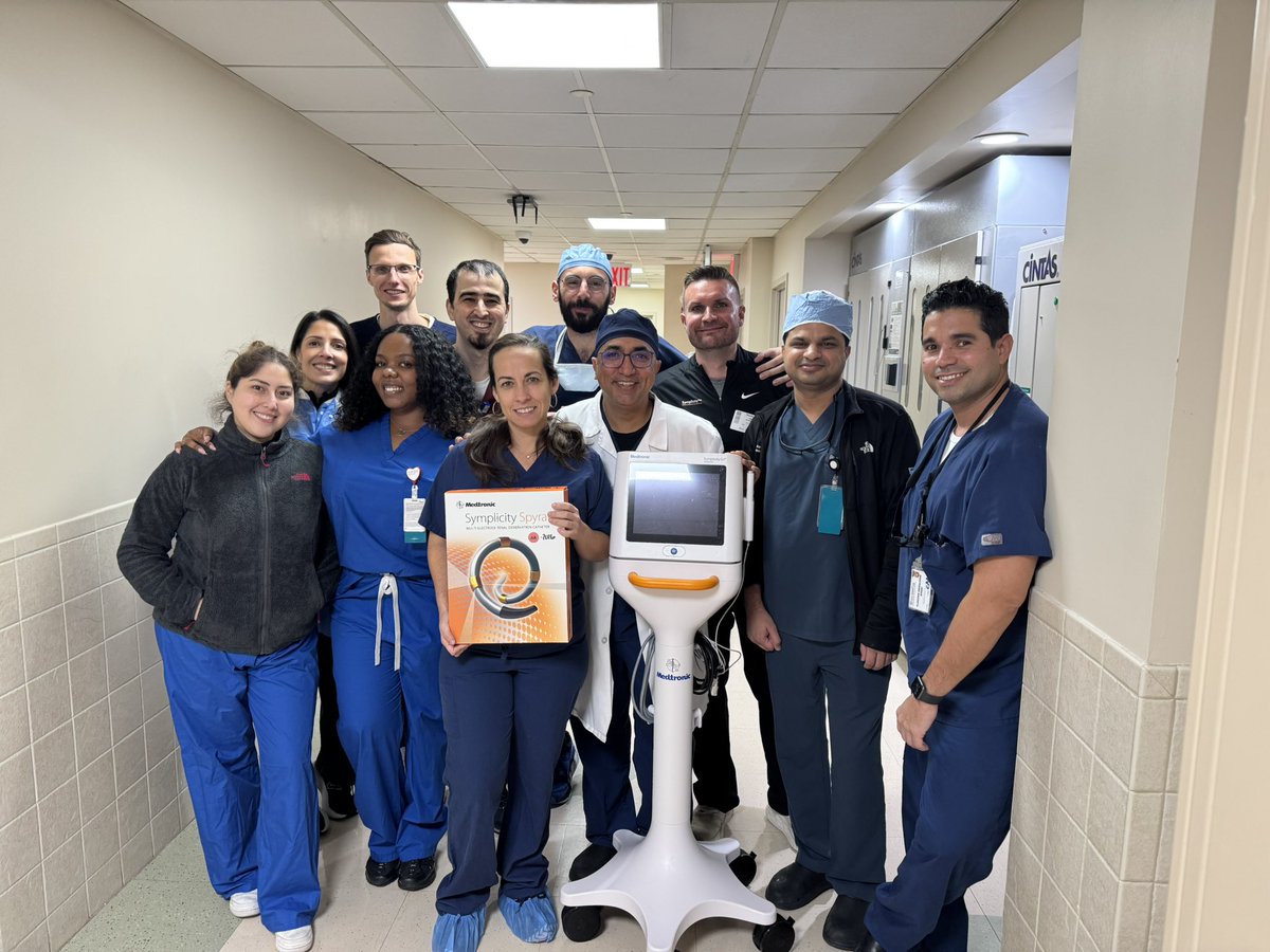 Azeem Latib (@azeemlatib) on Twitter photo Congrats to <a href="/MadayGonzalez7/">Maday Gonzalez</a> for starting our RDN program and performing the 1st renal denervation <a href="/MontefioreNYC/">Montefiore Health System</a>. Great to be able to offer this procedure to our patients at Monte.
<a href="/EinsteinMed/">Albert Einstein College of Medicine - Official</a> <a href="/MedtronicCRDN/">Medtronic Coronary and Renal Denervation Solutions</a> <a href="/MonteHeart/">Montefiore Heart</a> Congrats to <a href="/MadayGonzalez7/">Maday Gonzalez</a> for starting our RDN program and performing the 1st renal denervation <a href="/MontefioreNYC/">Montefiore Health System</a>. Great to be able to offer this procedure to our patients at Monte.
<a href="/EinsteinMed/">Albert Einstein College of Medicine - Official</a> <a href="/MedtronicCRDN/">Medtronic Coronary and Renal Denervation Solutions</a> <a href="/MonteHeart/">Montefiore Heart</a>