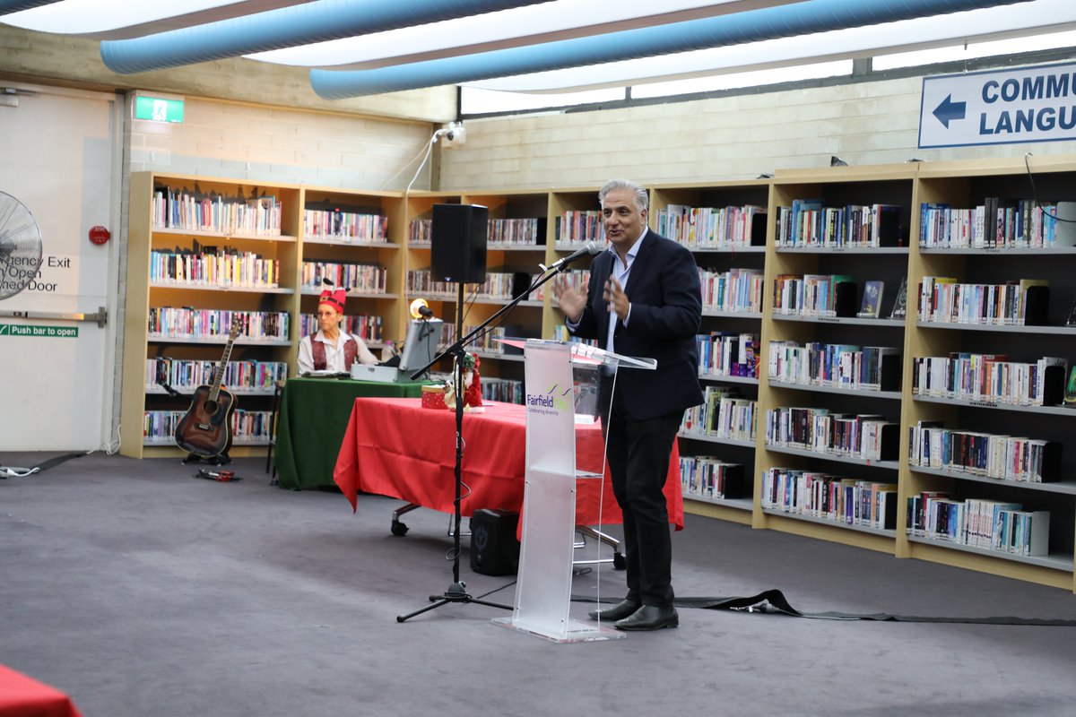 FCOpenLibraries's tweet image. Last week we had the pleasure of hosting the Annual Home Library Service Christmas Party at Whitlam Library Cabramatta🎄It was a wonderful day with our local housebound residents with festive food, lucky door prizes, live music, Christmas carols, dancing and a visit from Santa🎅