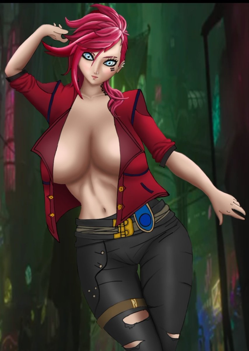 Oliver_mar15's tweet photo. Mi fanart de VI de arcane https://t.co/LUpSyWa0SE