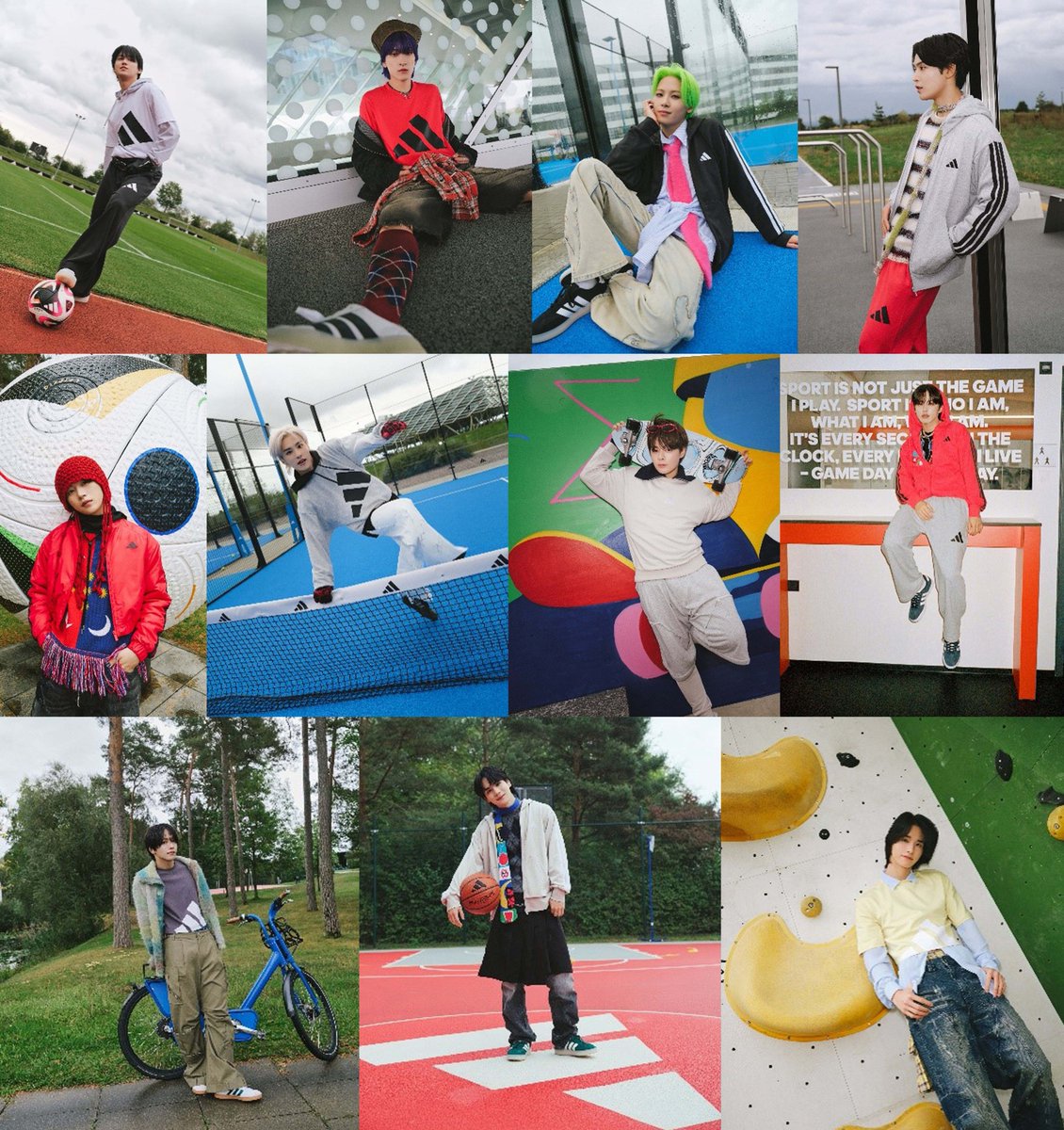 oricon's tweet image. JO1、ドイツのアディダス本社で撮影🇩🇪
「ADIDAS ESSENTIALS」
キャンペーン ビジュアルに起用

與那城奨「すてきな場所でメンバー全力で楽しんで撮影できました❗️」
oricon.co.jp/news/2357153/?…

【📸写真40枚】
個性光るソロビジュアル＆アイテム写真も🏀
oricon.co.jp/news/2357153/p…

#JO1