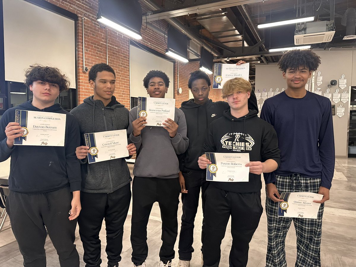 Purdue Polytechnic Football tweet media