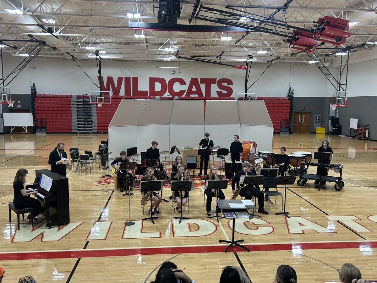 BHS Winter Music concert warming up the night!  Thanks to Mr. Bostic and the students!