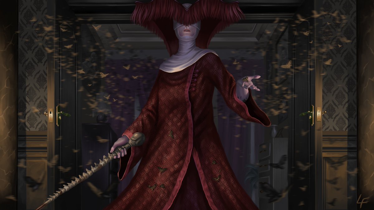 Pan_tostaoo's tweet image. The red nun 
#byesweetcarole #remothered #brokenporcelain #chrisdarril #byesweetcarole #littlesewingmachine #horrorgaming  #remotheredtormentedfathers