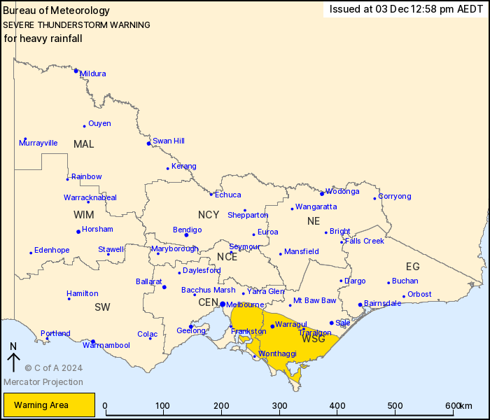 The Bureau has issued a severe storm warning  bom.gov.au/products/IDV21…