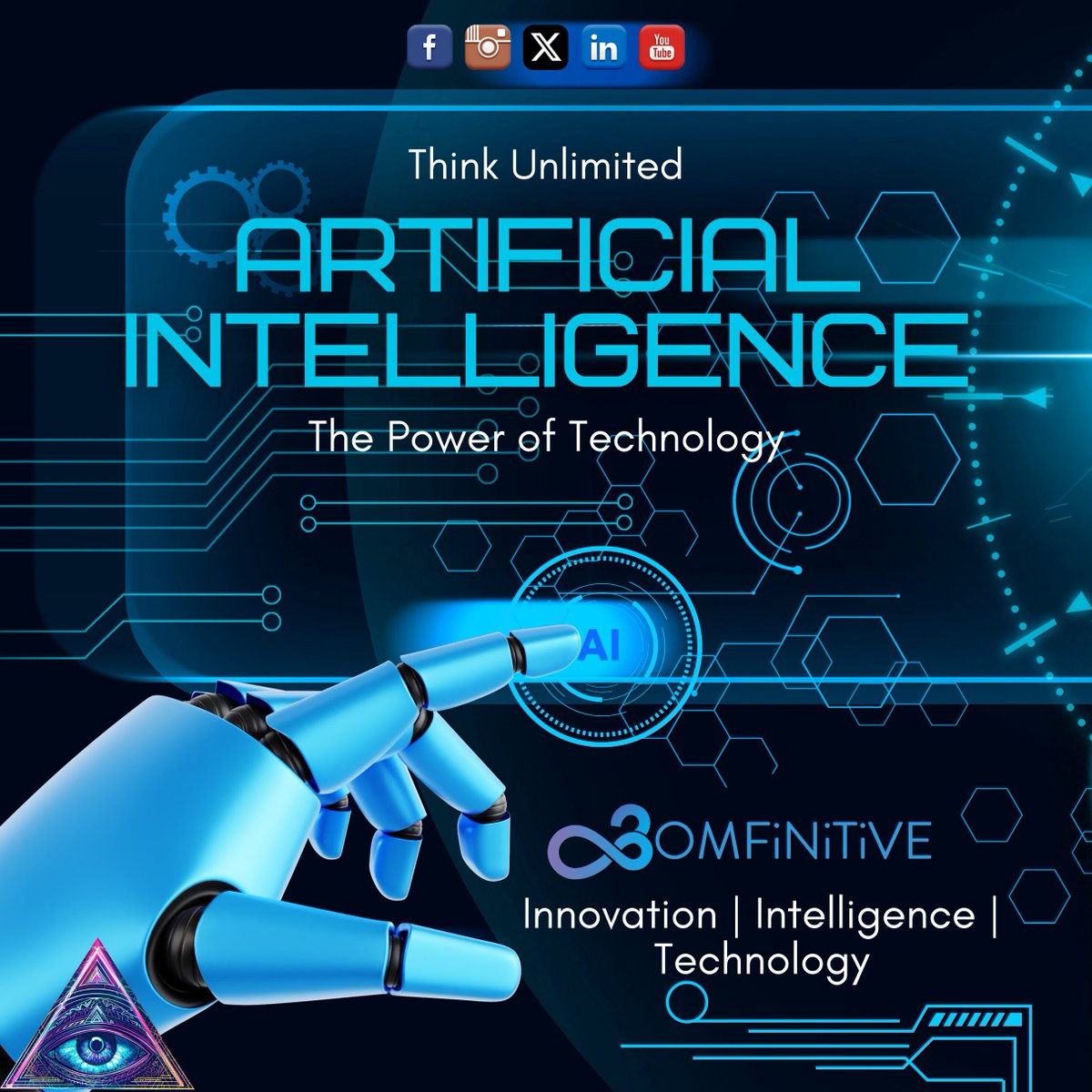 omfinitive's tweet photo. The Power of Technology! OMFiNiTiVE | Innovation | Intelligence | Technology
#mind #GreatVision #artificialintelligence #ai #technology #datascience #python #deeplearning #programming #tech #robotics #innovation #illuminati #coding #iot #software #automation #OMFiNiTiVE https://t.co/FKIoqz9mID