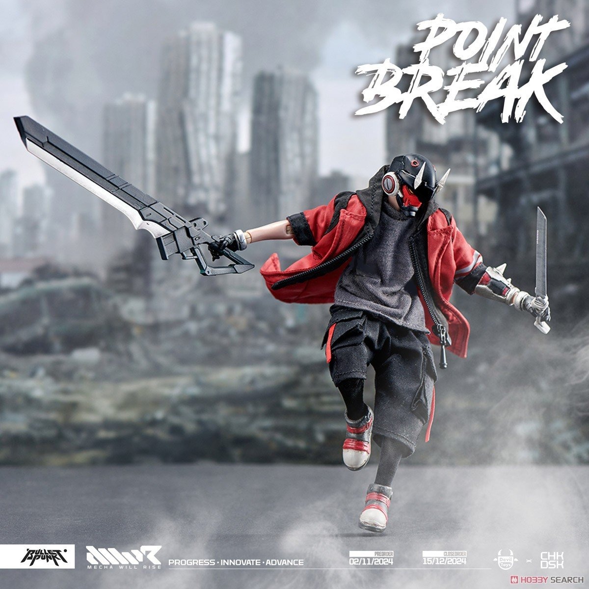 hobbysearch's tweet photo. DXIII(Point Break Version) 1:12 Scale Action Figure
✨予約受付中✨
https://t.co/fcpi7hT9yY
DXIIIは、ついに最強の敵、伝説のTEQ63とその最強のアーマーメカスーツ「Nutbuster」と対面します⚔️
彼らは希望の一筋の光を掴むために、全力を尽くさなければなりません✨
#PointBreak #DXIII https://t.co/JfQAYAlblX