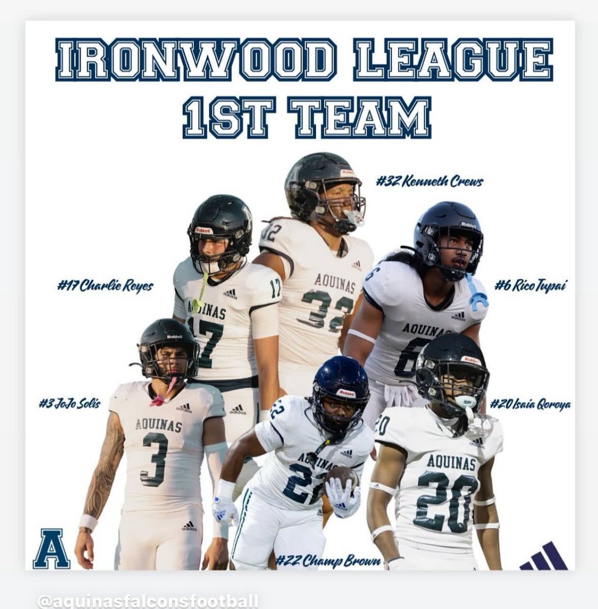 1st Team Honors #IronwoodLeauge