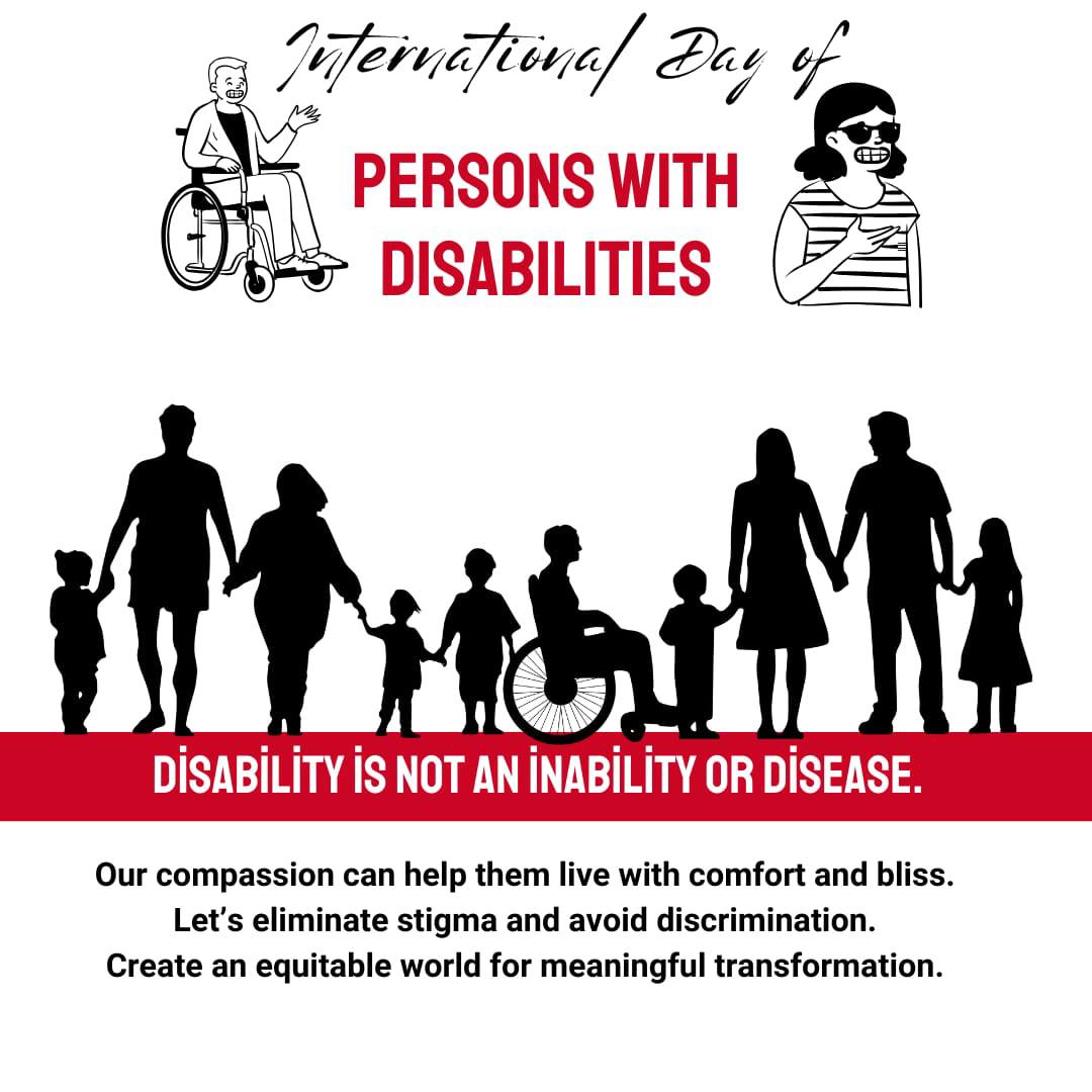 SomnathInsa7's tweet image. In a world where many insult, some choose to uplift. Inspired by Saint Ram Rahim Ji, Dera Sacha Sauda works selflessly for the differently-abled.
#IDPD2023 #InternationalDayOfPersonswithDisabilities