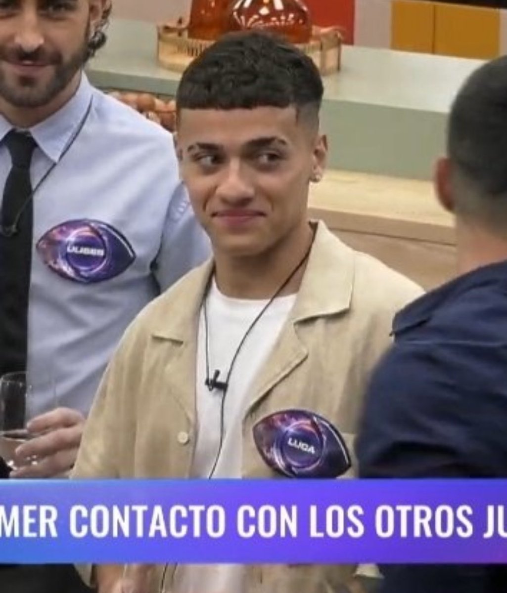 La cara de Luca cuando ingresó Luciana, la chica trans. Ya tenemos al primer eliminado #granhermano