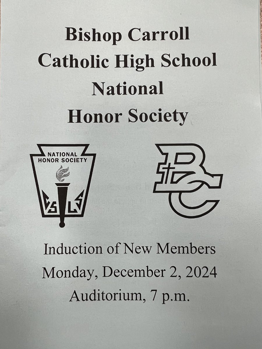 BCCHS_Wrestling's tweet image. 2 of our BC Student Athlete Wrestlers were inducted into the National Honor Society this evening!  Congrats to both Slayde Mesker &amp;amp; Brady Duling!👏.  #hardworkpaysoff  #brains&amp;amp;brawn 💪🤼🤓