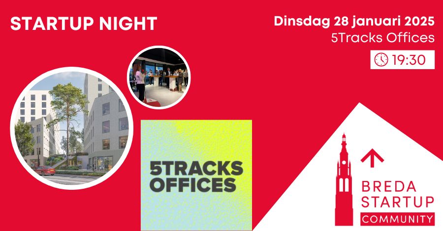 Save the date – 28 januari 2025!

Het nieuwe jaar begint meteen goed met een bruisende 𝗦𝗧𝗔𝗥𝗧𝗨𝗣 𝗡𝗜𝗚𝗛𝗧 op een gloednieuwe en unieke locatie in Breda. 

🎯 Meld je aan: hubs.li/Q02ZXYW40