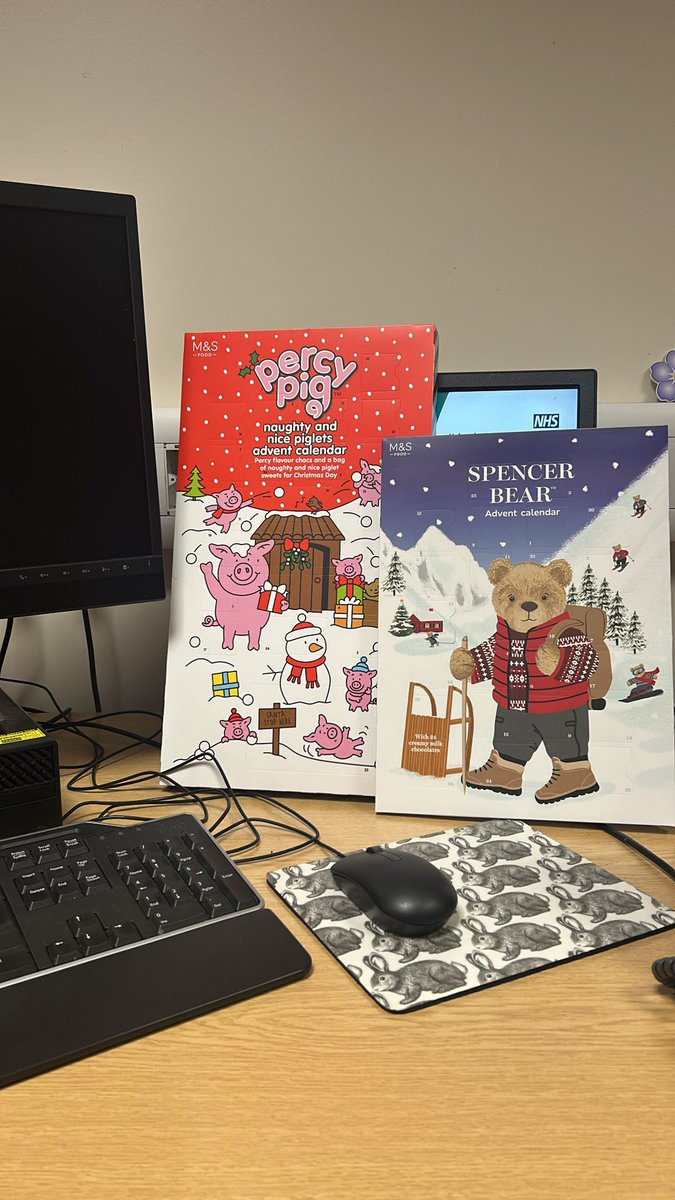 🎄 Christmas has arrived in the Practice Placement Team office at Heartlands Hospital. #AdventCalendar #MerryChristmas