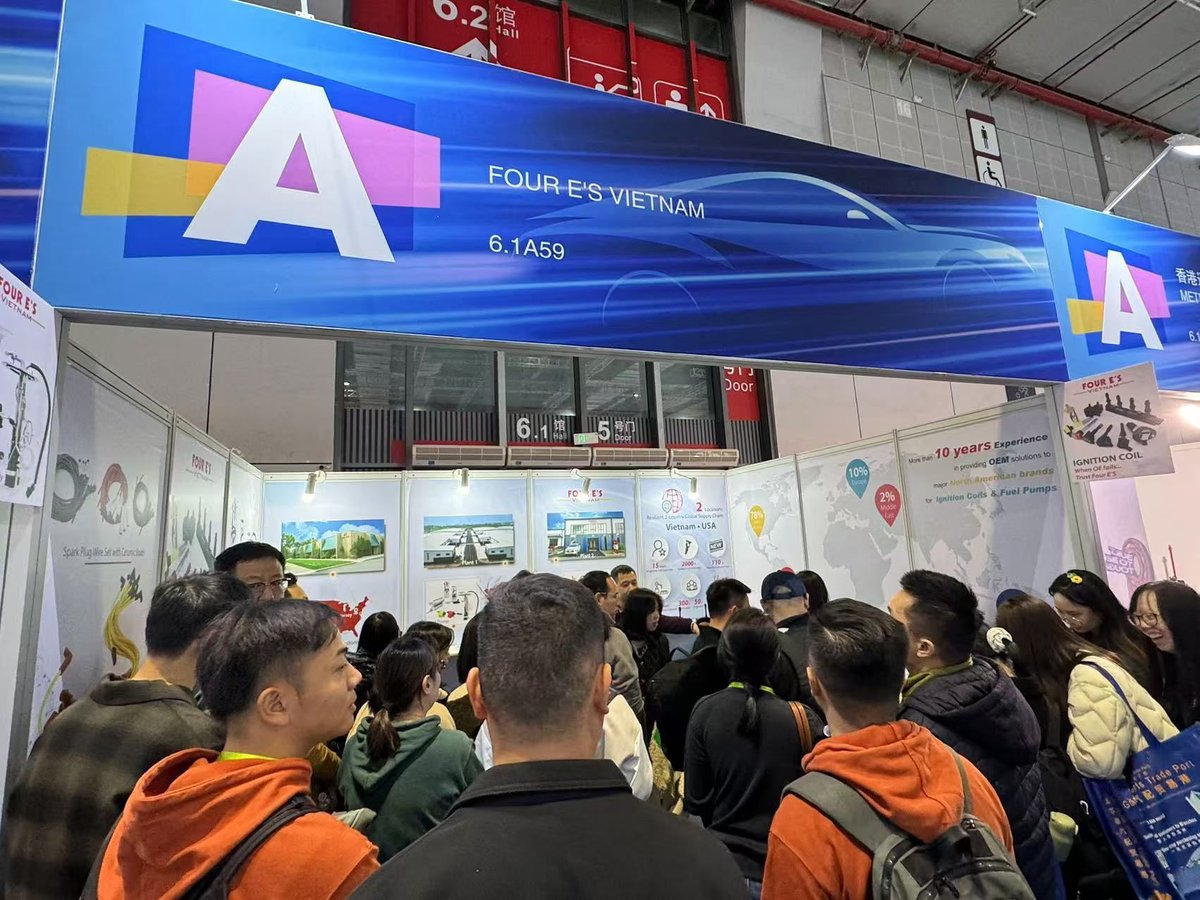 FourEsAuto's tweet image. Day 2 at Automechanika Shanghai 2024! 💡🚗 

Join us at Booth 6.1A59 to discover cutting-edge automotive technology, solutions, and products that are shaping the future of the industry. 😄 
#AutomechanikaShanhai2024