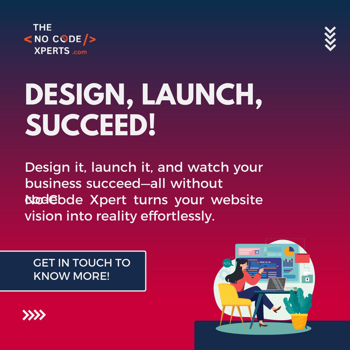 centrelocus's tweet image. Design, Launch, Succeed!
Design it, launch it, and watch your business succeed—all without code! No-Code Xpert turns your website vision into reality effortlessly.
.
Visit us: lnkd.in/gg7VZp6R
.
.
#nocodeapps #nocodewebsite #websitedevelopmentservice #website