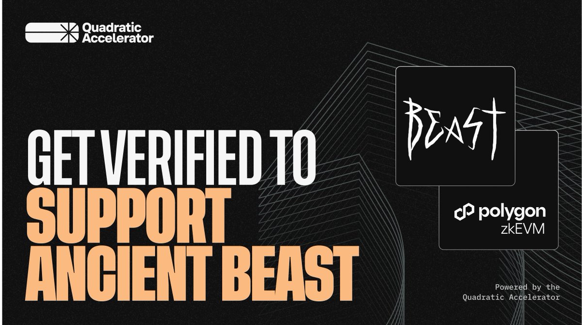 theqacc's tweet image. 🎮 Step into the world of @AncientBeast 🐺

A free, open-source eSport where strategy, plasma, &amp;amp; creature squads collide in thrilling match-based duels 👿

Ancient Beast is launching its token economy through q/acc!

Get verified to get $BEAST on Dec 6: q-acc.giveth.io/project/ancien…👇
