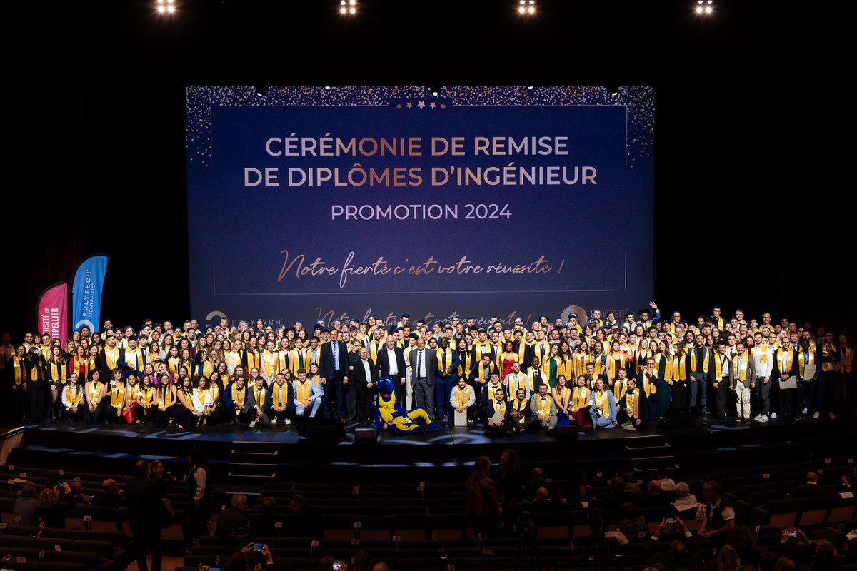 Philippe Augé (@philippe_auge) on Twitter photo Toutes mes félicitations aux élèves ingénieurs de la promotion 2024 <a href="/PolytechMontp/">Polytech Montpellier</a> <a href="/umontpellier/">Université de Montpellier</a> qui recevaient leur diplôme à l'occasion de la 53e cérémonie organisée au Corum de #Montpellier. Toutes mes félicitations aux élèves ingénieurs de la promotion 2024 <a href="/PolytechMontp/">Polytech Montpellier</a> <a href="/umontpellier/">Université de Montpellier</a> qui recevaient leur diplôme à l'occasion de la 53e cérémonie organisée au Corum de #Montpellier.
