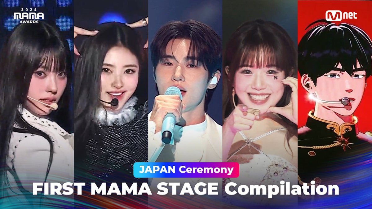 MnetMAMA's tweet photo. [#2024MAMA] FIRST MAMA STAGE Compilation JAPAN Ceremony

Feel the 'New Thing' in artists' first-ever stage at MAMA AWARDS✨
세상에 없던 'New Thing', 아티스트들의 첫 마마 어워즈 무대를 즐겨보세요✨

🔗 https://t.co/WIAumkYlER 

BIG BLUR : What is Real?
2024 MAMA AWARDS

#MAMAAWARDS
#2024MAMAAWARDS