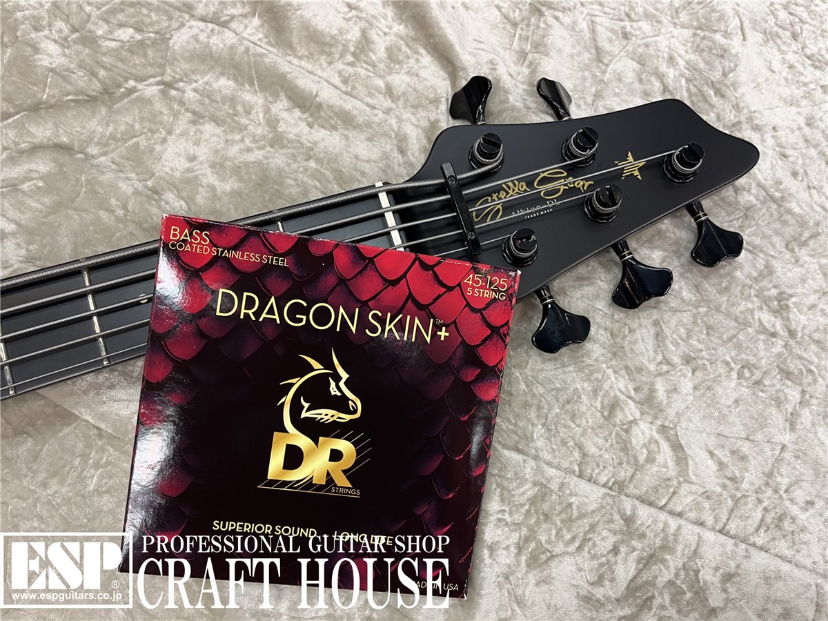 espcrafthouse's tweet image. 【DR Strings】
STELLA GEAR Albion-DL STEALTH / Black Satin（新品/送料無料） 

🐉話題のDR Strings DRAGON SKIN+🐉
このベースでお試し頂けます‼️

@digimartnet 

digimart.net/cat03/shop22/D… 

#楽器検索デジマート 
#ESP渋谷
#drstrings