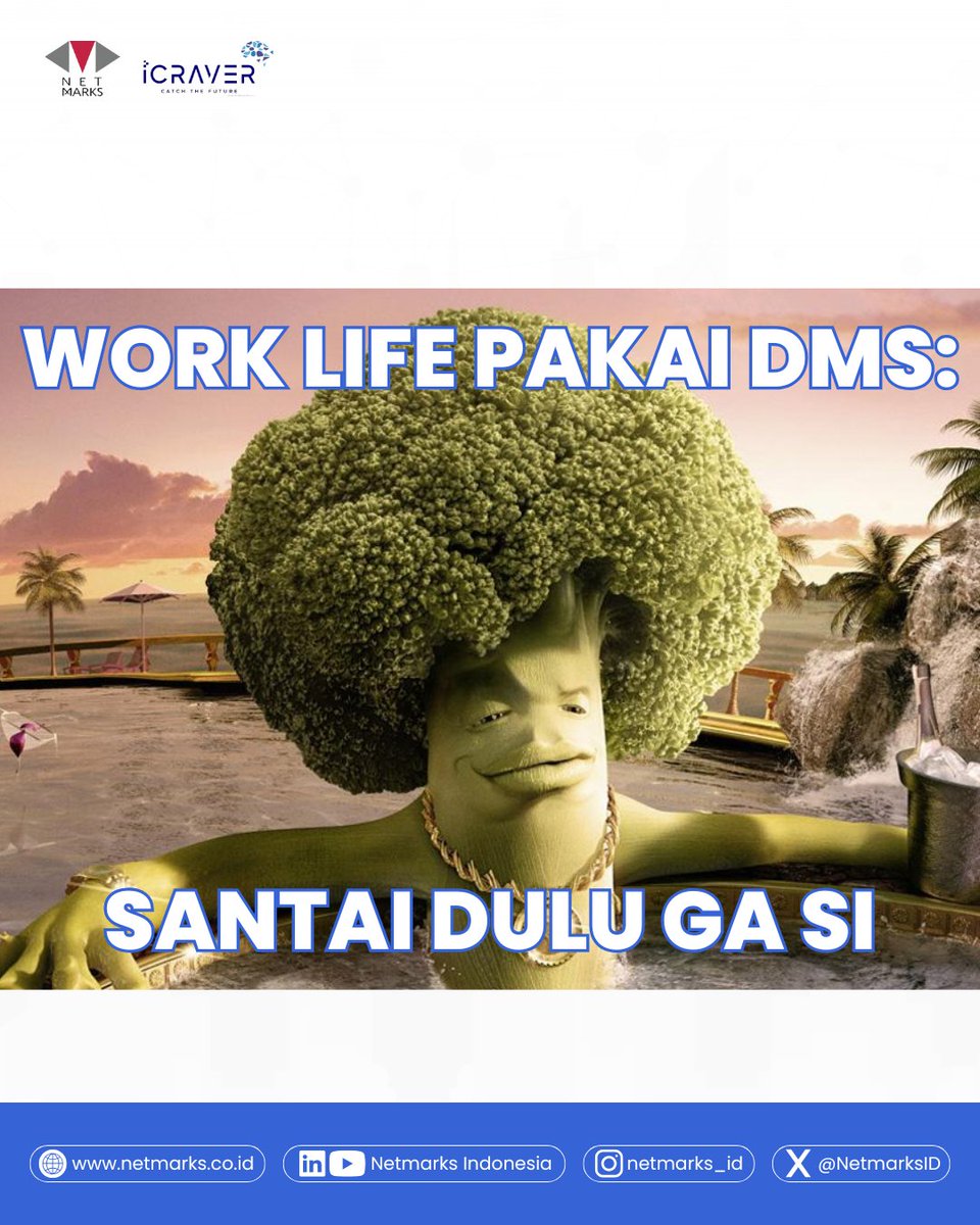 NetmarksID's tweet image. Kamu bisa lebih fokus untuk pengembangan bisnis kamu dibanding harus ribet ngurusin dokumen yang banyak dan gatau terselip dimana hehe 🤭

Ayo beralih dan nikmati kemudahan operasional bisnis bersama Document Management System (DMS)! 🕺🏻

#DocumentManagementSystems #DMS  #IT
