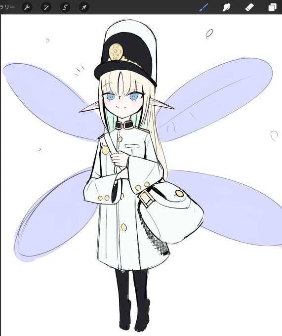 エルフ軍の将校用通信妖精ちゃん、それぞれ作られた特注のワンピースの軍服を着ててほしい(使役されてるエルフの家ごとに装飾が施されてたりする)散弾銃が発展する前までは明るいカラフルな服で所属とかが分かりやすくなってたりする 