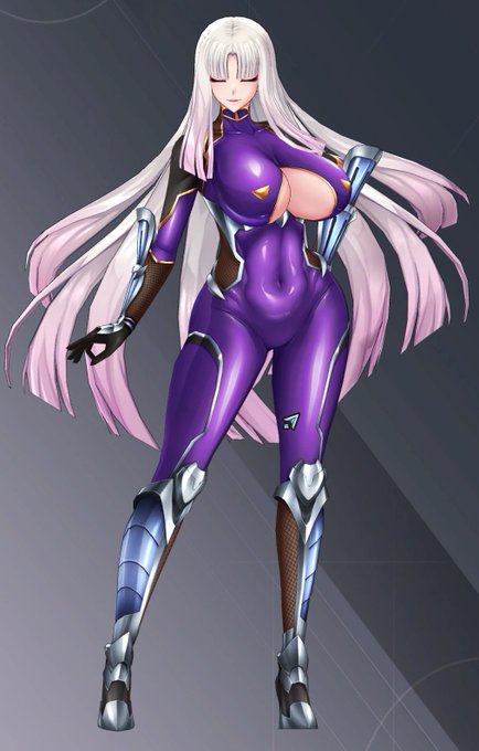 #アクション対魔忍巨乳・デカ尻専用の対魔忍スーツなんだねきっと 