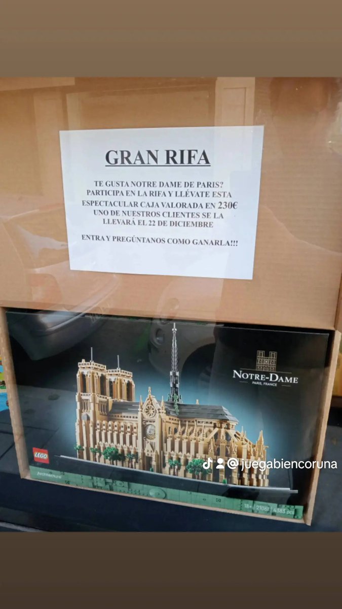 DeLegocoruna's tweet photo. Recordad que aún está la rifa en juego, y que abrimos TODOS los días desde aquí al 24 de diciembre incluido! https://t.co/VeOS1egRnK