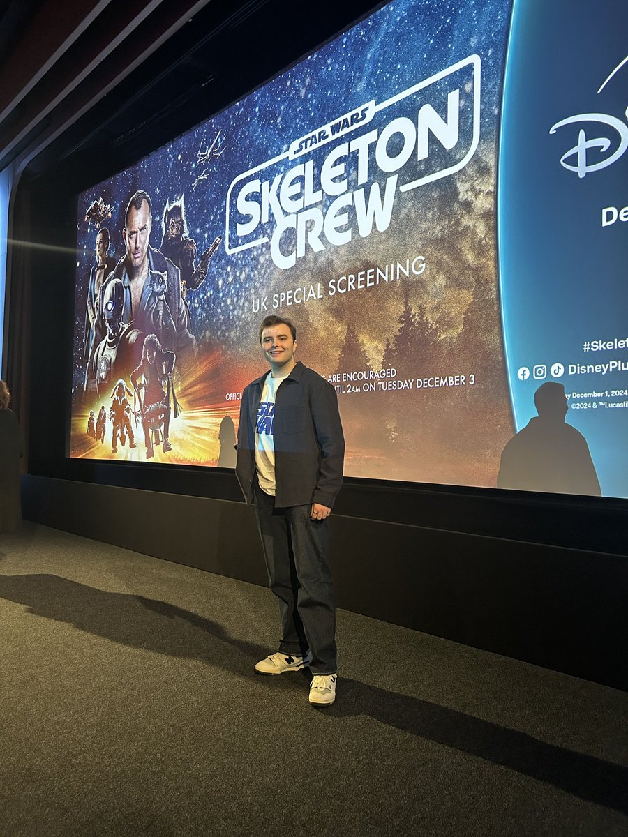It’s Skeleton Crew release day!! I was able to attend the early UK screening of the first two episodes on Sunday and loved them! What did you think of the first episodes? #skeletoncrew #DisneyPlus