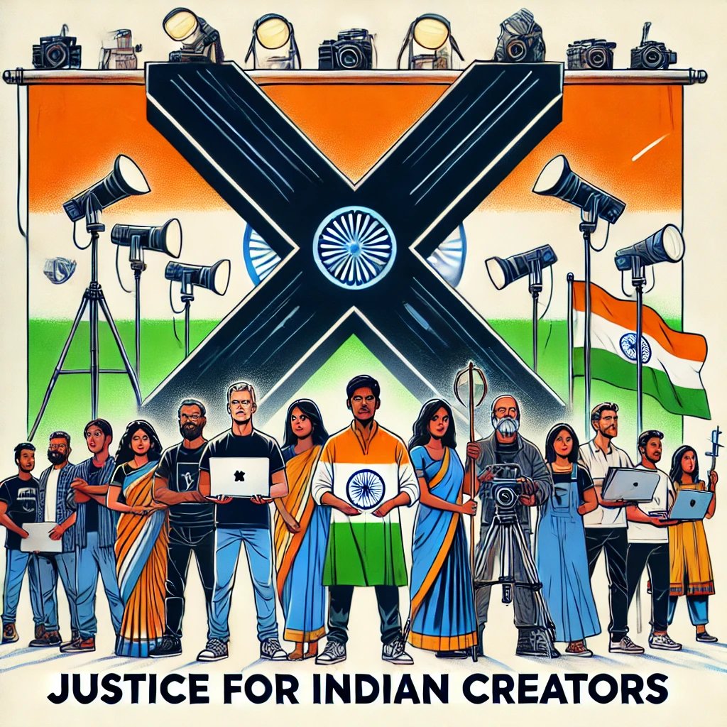 अगर आप लोग अच्छा पे आउट पाना चाहते हैं। अधिक से अधिक रिपोस्ट करें। अभी नहीं तो कभी नहीं इस #को सभी लोग ट्रेडिंग बनाइए  अगर सहमत है तो।X ने कहा था, 'आपकी कमाई बढ़ेगी।' लेकिन payout में इंडियन क्रिएटर्स क्यों पीछे हैं? 
क्या हमें हमारी मेहनत का सही मोल मिलेगा?