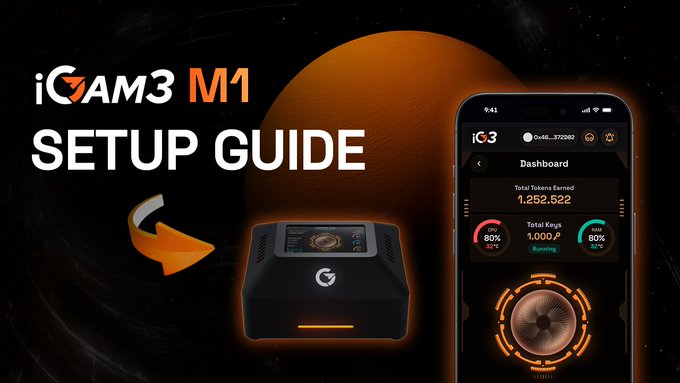 iGam3_Store's tweet image. 1️⃣ Download the iGam3 App
2️⃣ Connect Your M1: Scan the QR code via the app.
3️⃣ Set Up Wallet: Link with Metamask, Trust Wallet, Gate Wallet, etc
4️⃣ Monitor & Earn: Track performance and earnings in the app.
Start your iGam3 journey today! 💸
#iGam3 #SetupGuide #DePIN #EdgeNetwork
