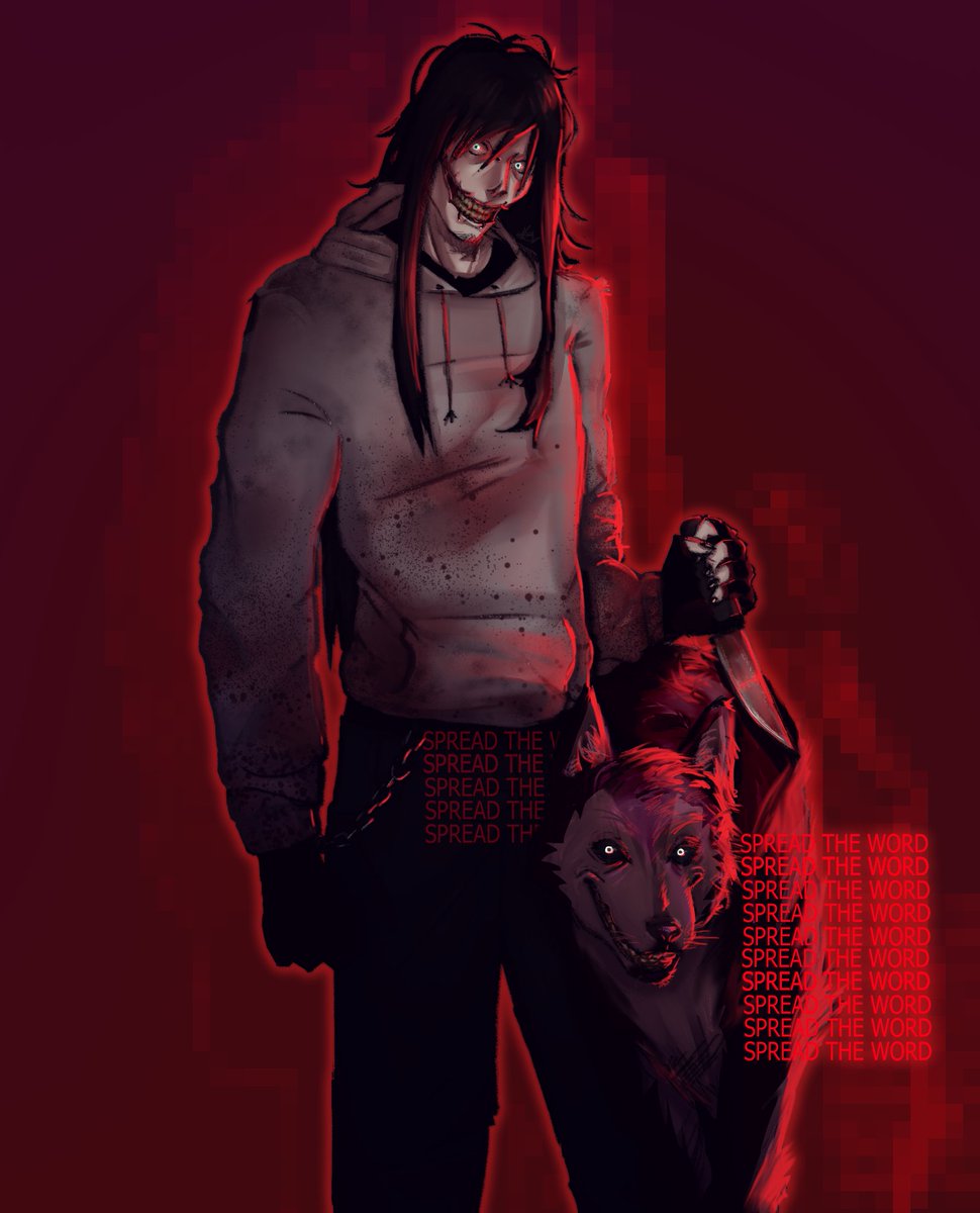 Smile! 🔪🐶🩸

TYSM for commissioning me <a href="/FlowerCatButter/">CR⦻W 🐦‍⬛🎸</a> im so sorry it took forever again but again ty for having patience. I enjoyed working on this and got to experiment with different coloring and shading stuff so that was silly fun fun :3