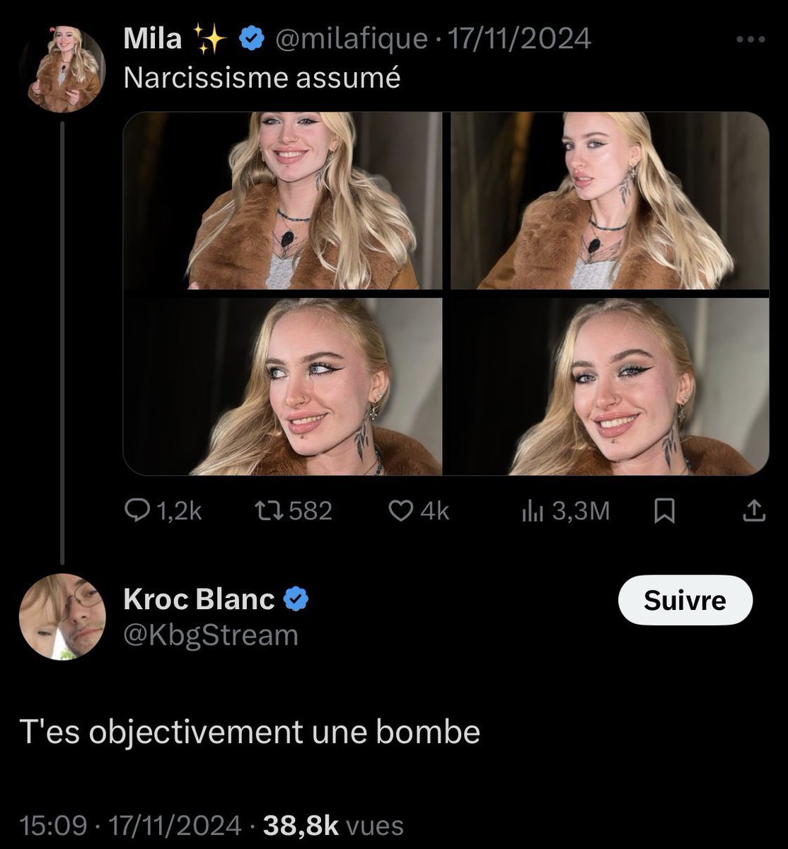 Kroc Blanc vs Mila 🍿