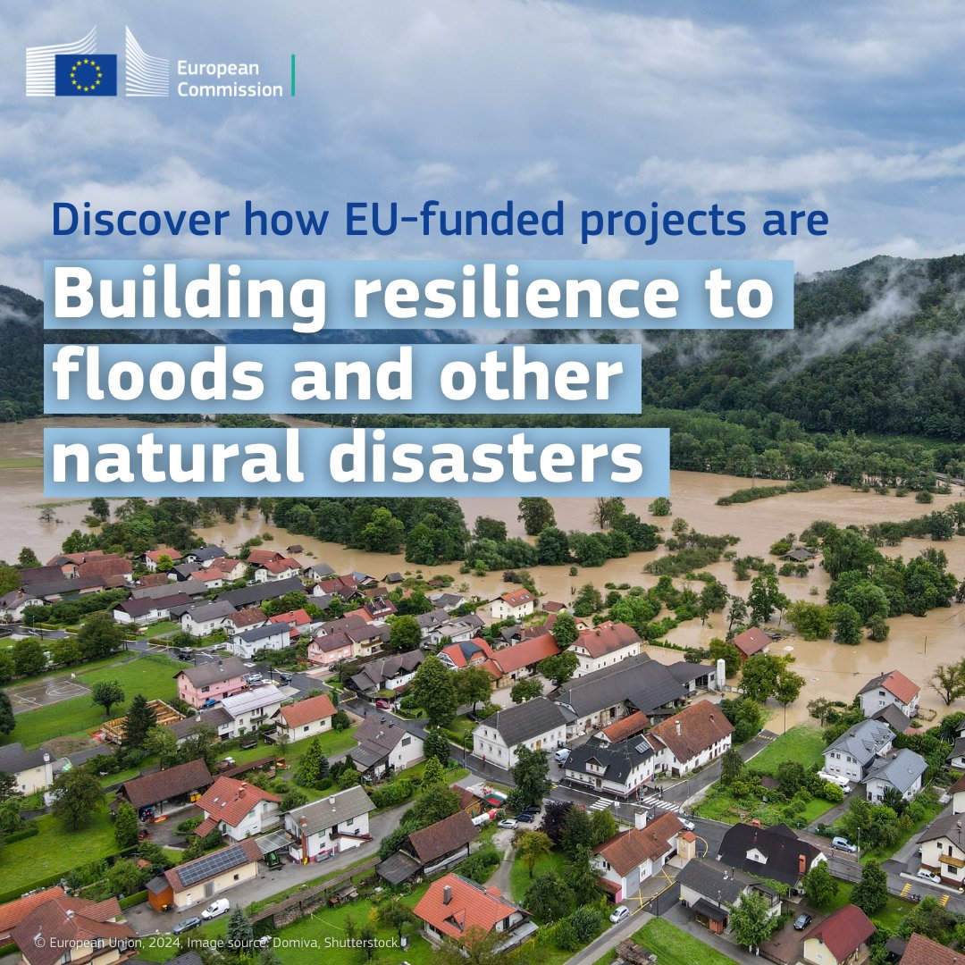 Extreme weather events, linked to the climate crisis, are increasing in frequency. 

The recent devastating floods in Spain highlight this alarming trend.

#HorizonEU projects are searching for solutions to build resilience to disasters. Find out more: europa.eu/!GQnqRT