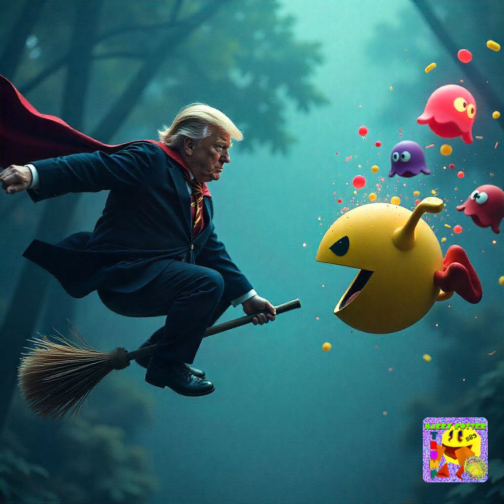 Why did Harry Potter trade in his broomstick? He’s riding #XRP589 to the moon instead. 🧹🚀 #XRP