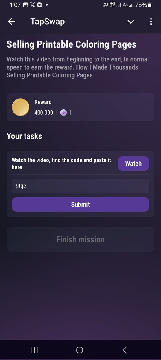 goodideamen's tweet photo. TapSwap Codes - December 2  🗓

1️⃣. Staking. Deep Dive Part 4
Code: 3NBgd

2️⃣. Top 7 Fan Tokens Part 4
Code: m*T%7

3️⃣. Boost Your TON | Part 1
Code: 5KiOu

4️⃣. Selling Printable Coloring 
Code: 9tqe

Like 👍 
Retweet ❤️ 
Follow @goodideamen

#TapSwap #TapSwapDaily #tapswapcodes https://t.co/9jRNWymX7R
