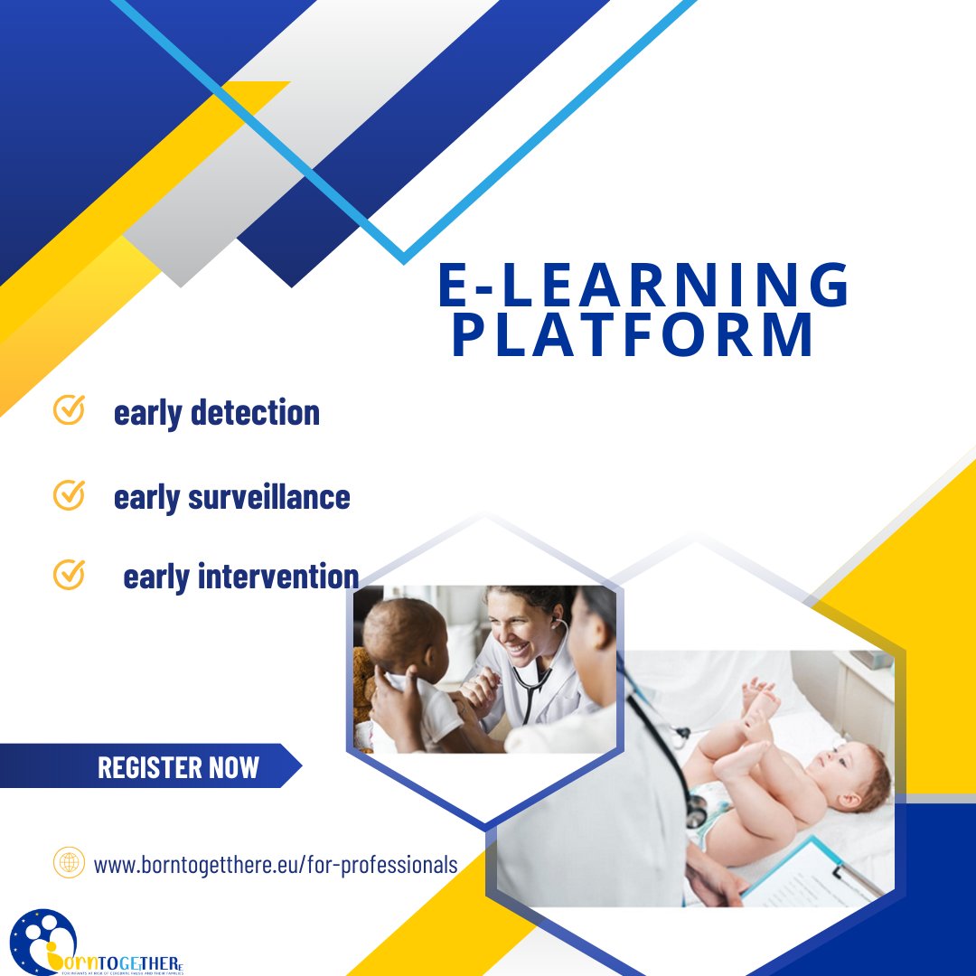 Early, accurate diagnosis of cerebral palsy before 6 months is now possible using a combination of assessments with strong predictive validity and clinical decision-making skills.

Access the Borntogethere e-learning platform for free e-courses:

borntogetthere.eu/for-profession…
