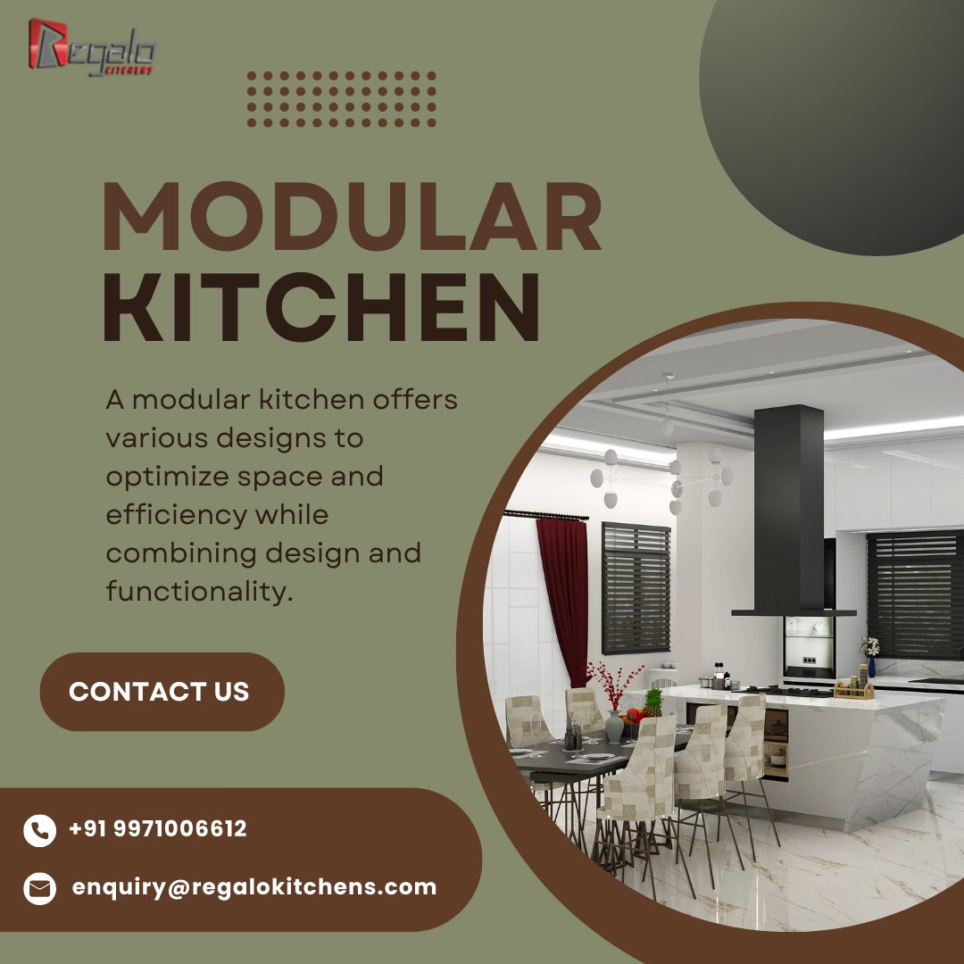 itnseo74's tweet image. Modular Kitchen
The perfect combination of efficiency, style, and functionality can be offered by a modular kitchen. Custom kitchen designs that maximize available space, improve the overall look.
Visit us: regalokitchens.com
#regalokitchens #modularkitchen #kitchendesign