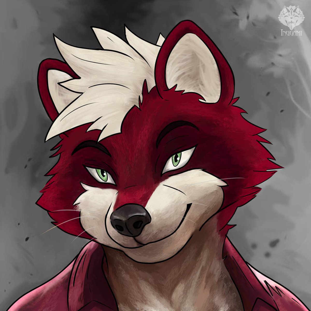 This handsome raccoon guy invites you for a dinner and and to watch some movies afterwards. 

Awesome artwork I recieved from the very talented <a href="/InugamiTheBear/">Inugami</a> .